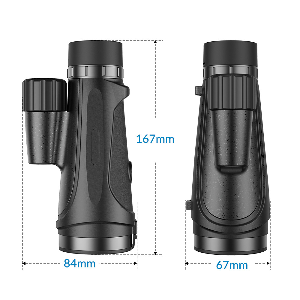 12X50 ED Telescope Phase Correction Coated BAK4 Prism Binoculars For Hiking Traveling