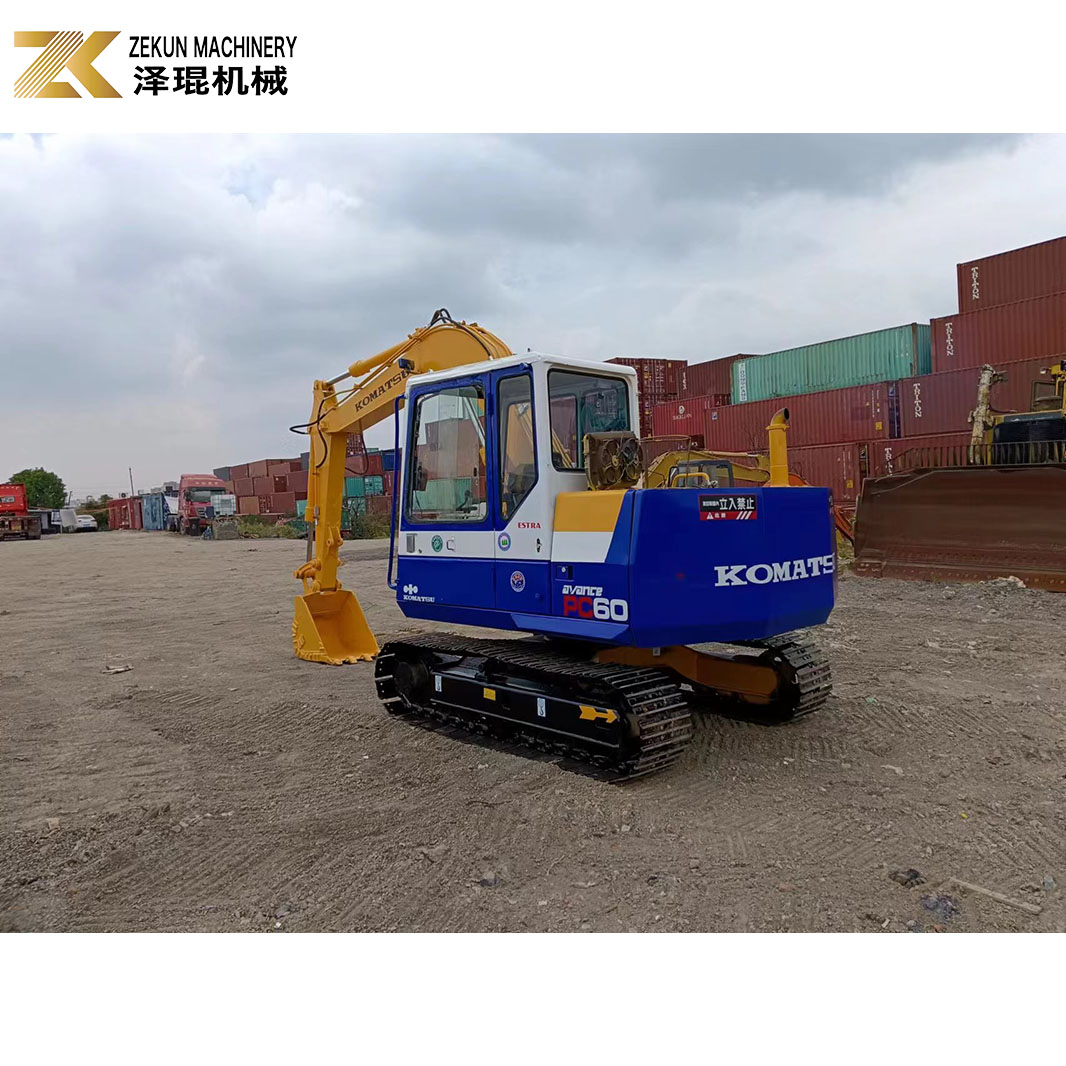 Used Komatsu PC60 Excavator from Japan 4001-6000 Hours 0.36m3 Bucket