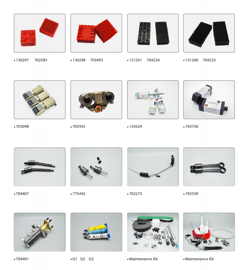 Drilling Guide D 128718 for Vector MP/ Mh-Mx / IX69-Q58 Cutter Spare Parts