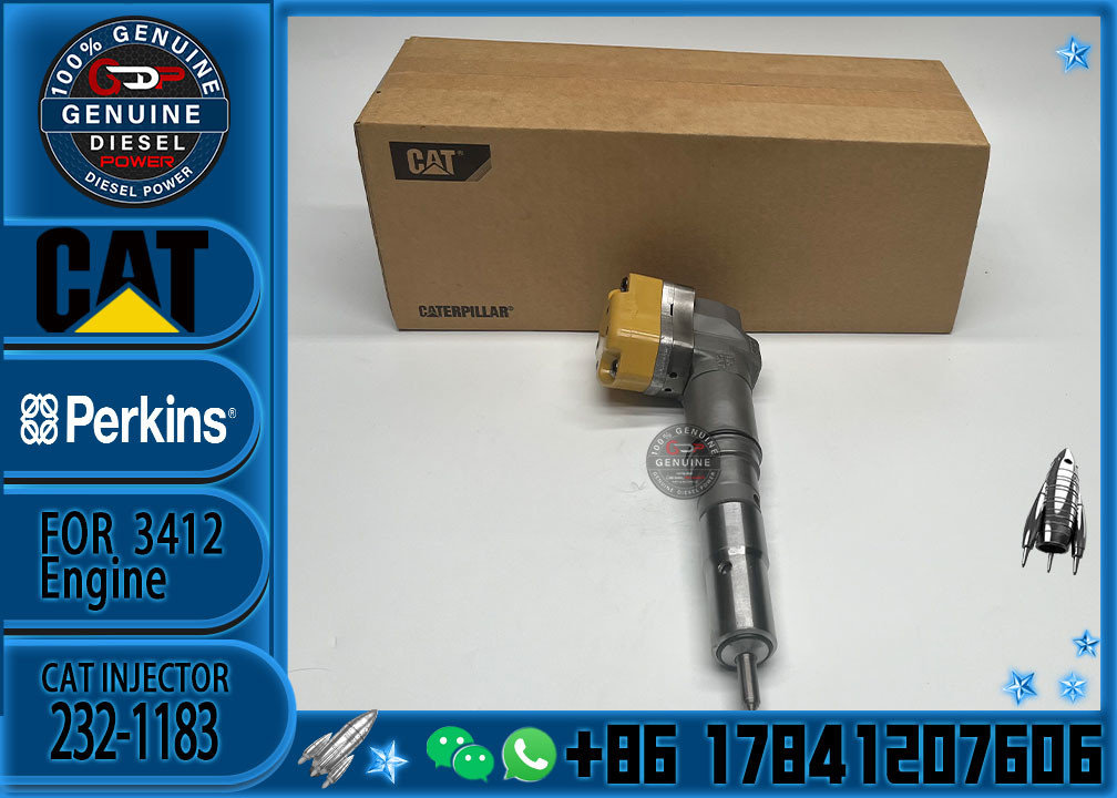Excavator parts Engine 3408 3412 Fule Injetor 232-1173 2321173 232-1183 232-1168 174-7528 174-7526