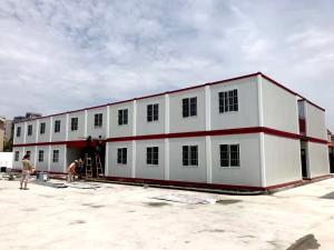 Quality Prefabricated Flat Pack Container Steel Structure Modular Container Q235 Q355 for sale