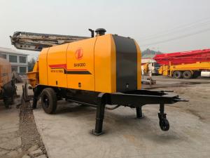China HBT 80 New Concrete Pump 176kw Concrete Trailer Pump For Construction on sale
