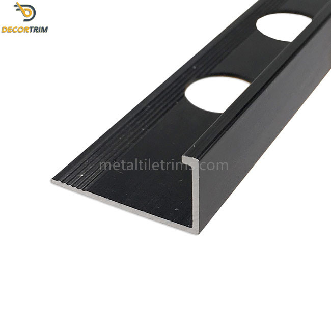 Tile Strips Aluminum Material L Trim Height 10mm×22mm×2.3mm