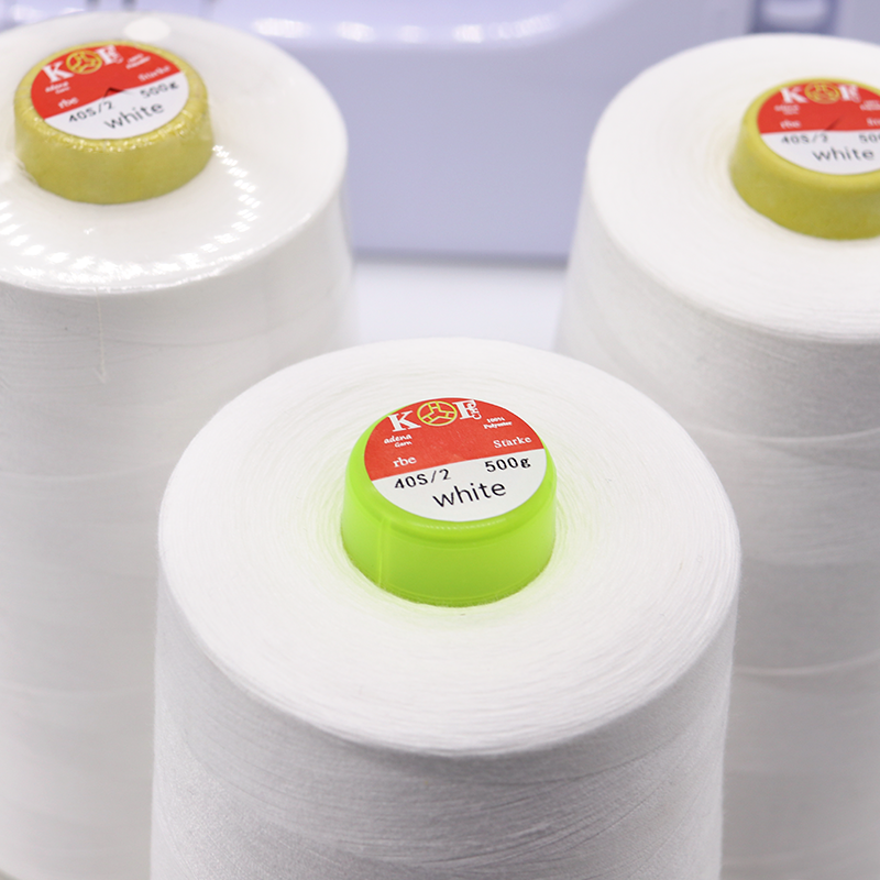 40/3 Quilting Top Thread for Loom Edge Taping Chemical Resistance Polyester Sewing Thread 500g