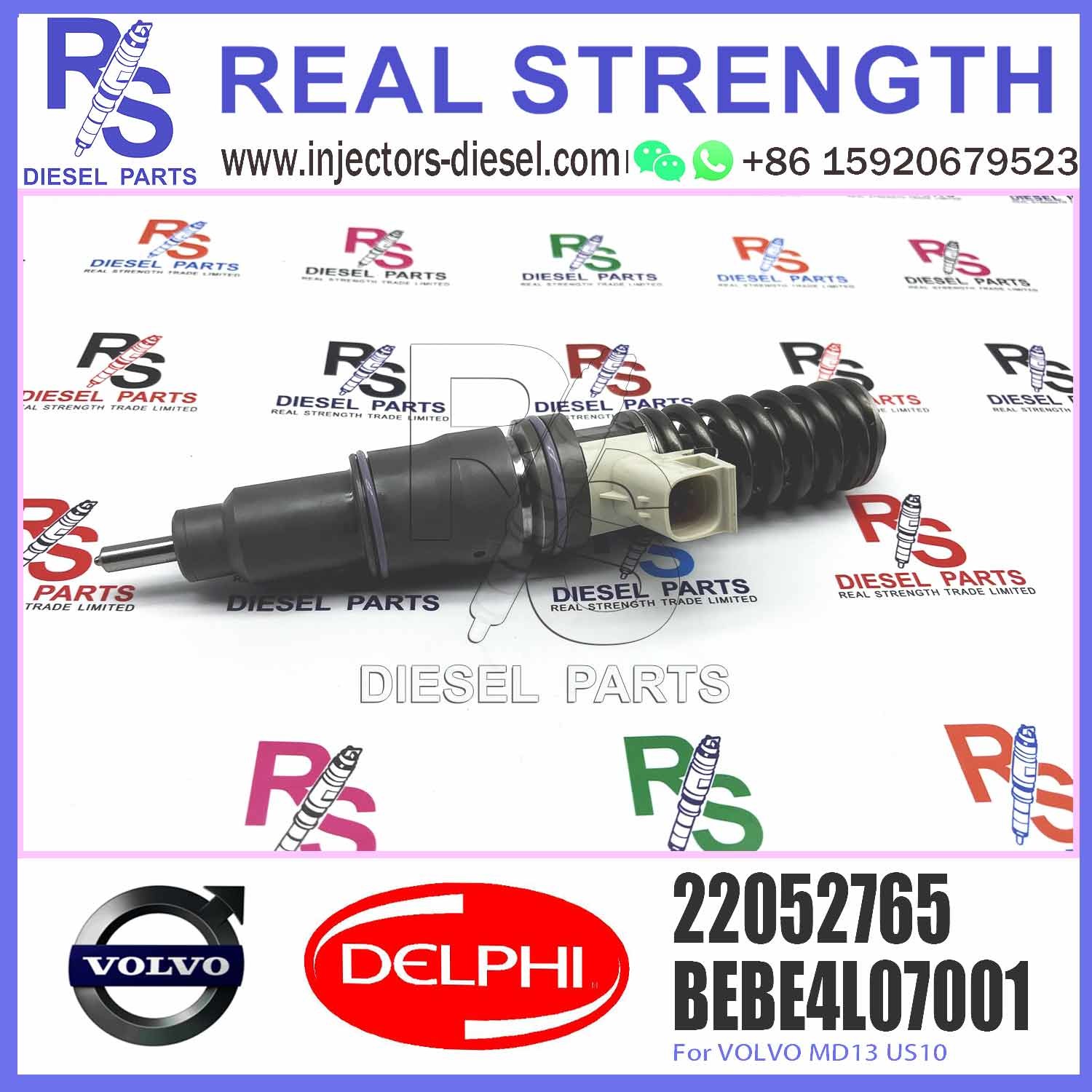fuel injector BEBE4G15001 BEBE4L07001 21467241 22052765 22340639 52850-13670 injector for V-O-L-V diesel engine