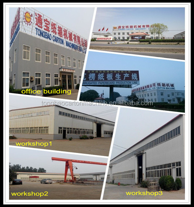 Tongbao Semi-automatic Slotting Rotary Die Cutting Creasing Machine with 1500 KW Power
