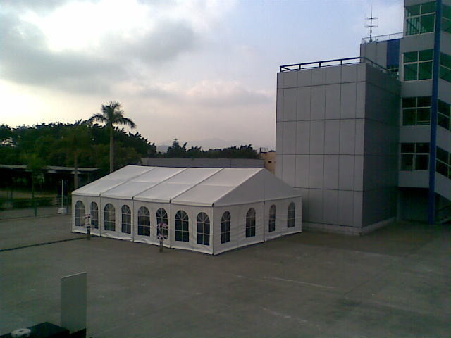 Small Reception Durable Structure Marquee Tents 10mx12m 3m / 5m Bay Distance