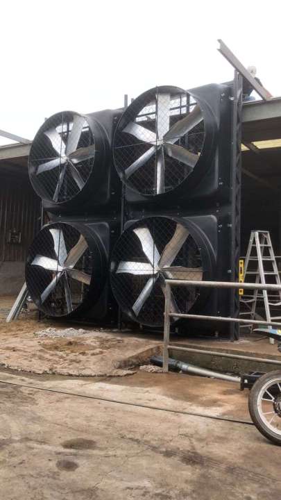 EC Large Industrial Exhaust Fan Electric Motor Industrial Circulation Fan For Greenhouse