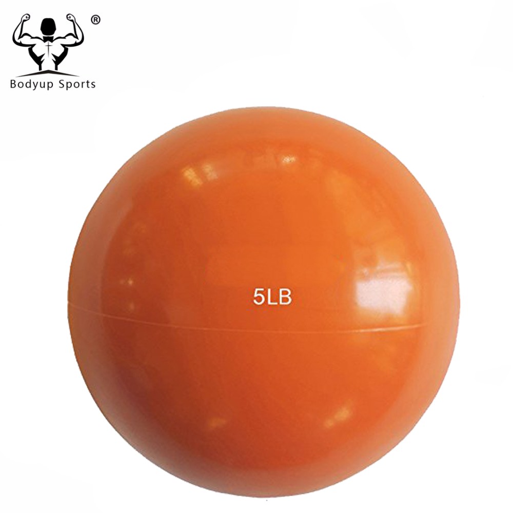 Soft Weighted Mini Gym Exercise Ball PVC Toning Ball 1lb-10lb Weight