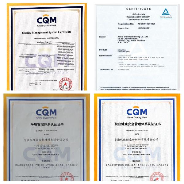 0.76mm Soundproof PVB Interlayer for Acoustic Laminated Glass