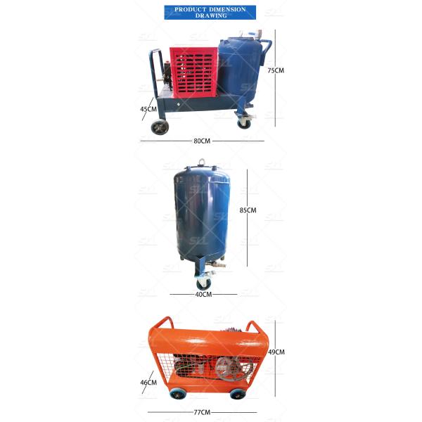 Electric Wall Plastering Machine / High Speed Wall Putty Spray Machine