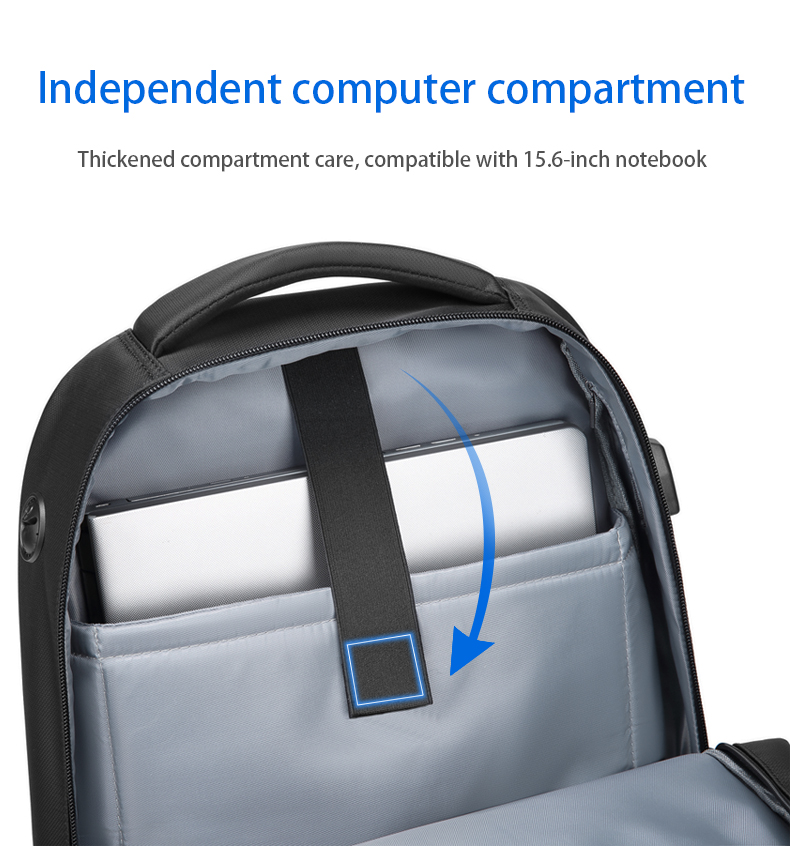 Factory high quality mens bag custom logo usb waterproof travel backpack bag Laptop Backpack