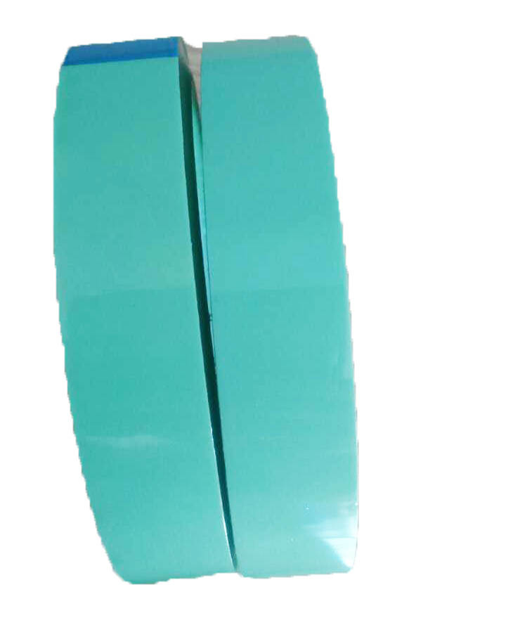 High Heat Resistant Release Film Splicing Tape Light Green Color 50mmX50m