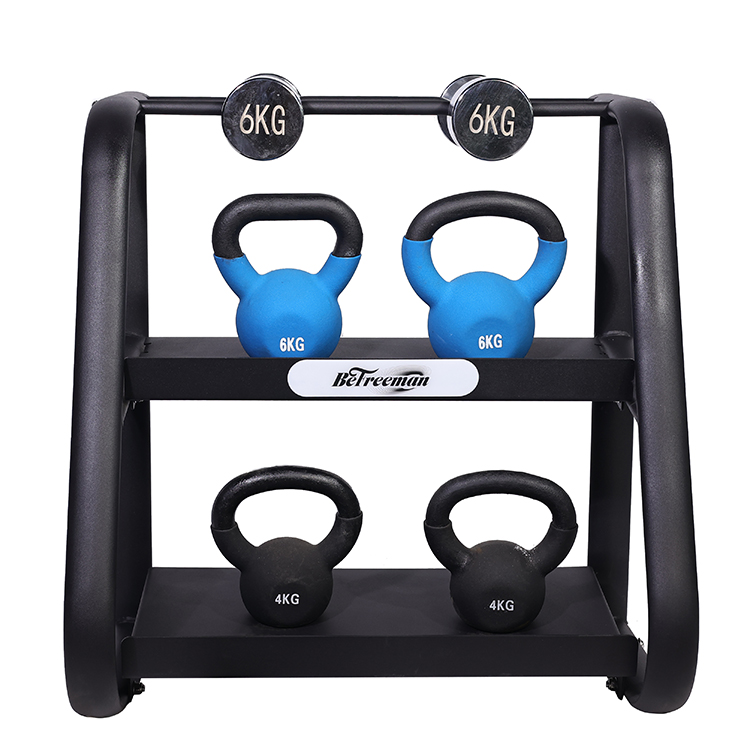 China Manufacturer New Product Dumbbell Rack 3 Tier Gymost Fitness Equipment
