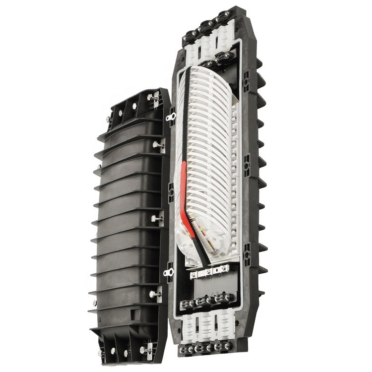 288core FTTH Horizontal PP GF Optical Fiber Enclosure