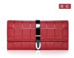 Ms. European and American cowhide leather wallet long wallet