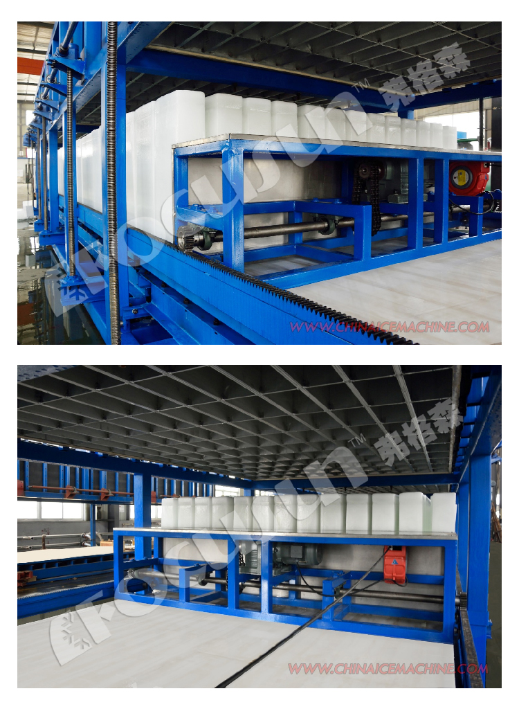 40 Tons Industrial Ice Block Maker Making Machine with Design and Fusheng Compressor