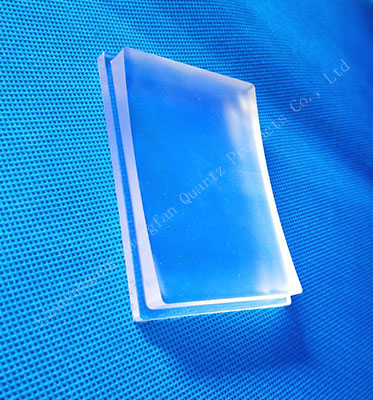 XRD- Fused Quartz Sample Sink Plate Customized Corrosion High Temperature Resisitant