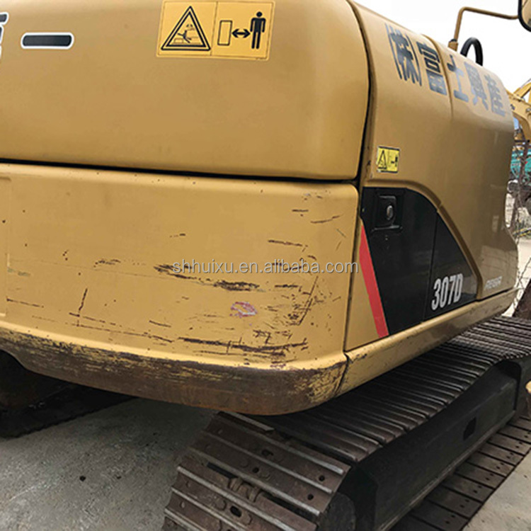 Used excavators cat307 Mini crawler Digging Machine excavator used CAT307D 7T Caterpillar Excavator Caterpillar in stock