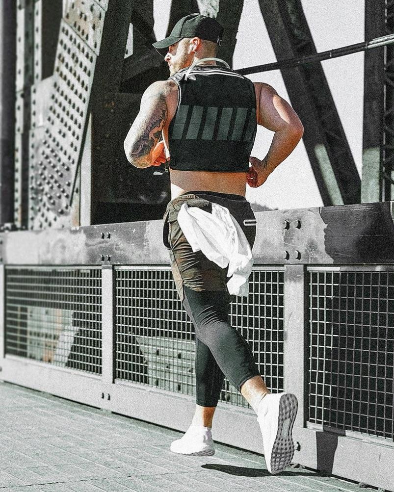 Gym Zipper Joggers Custom Sportswear Cotton Sports Joggers Mens Joggers