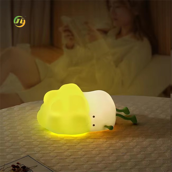 Modern Pendant Light Cute Cartoon Soft Light Silicone Safety Phone Holder