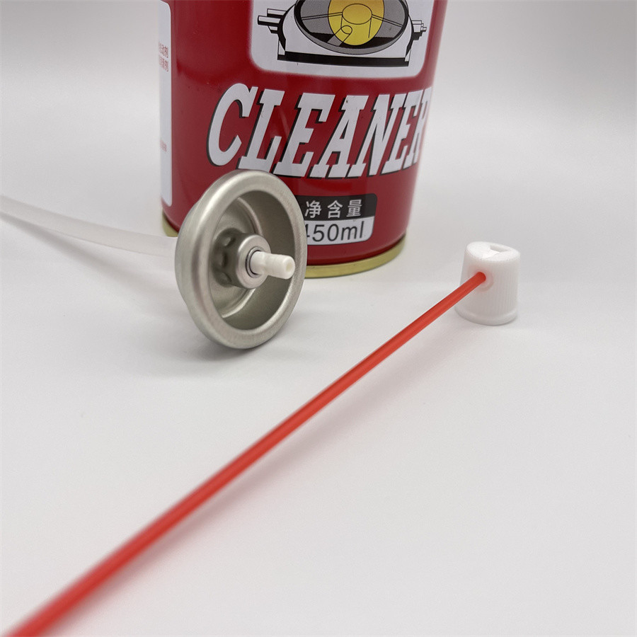 Aerosol Valve Suitable For Car Injector Cleaning Improving Automotive Lubrication