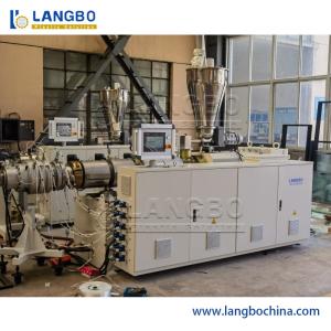 Quality PVC Plastic Pipe Manufacturing Machine Capacity 300kg / PVC Tube for sale