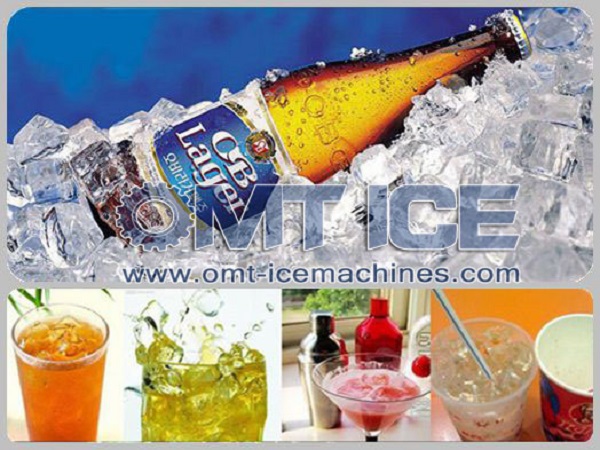 Automatic Operation Commercial Cube Ice Machine Space Saving Ice Cube Maker Machine