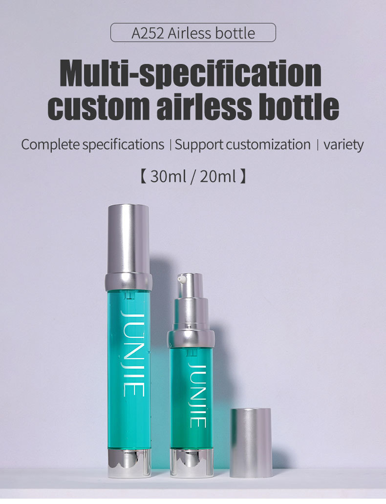 20ml 30ml High End AS Transparent Airless Pump Bottle