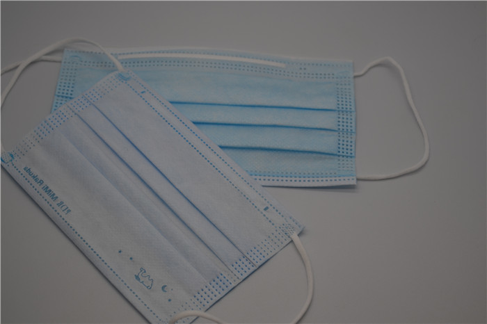 Blue Protective Polypropylene Disposable Earloop Face Mask