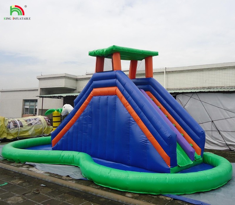 Kids Park Games Equipment Water Slide Inflatable Bouncy Jumping Castle
