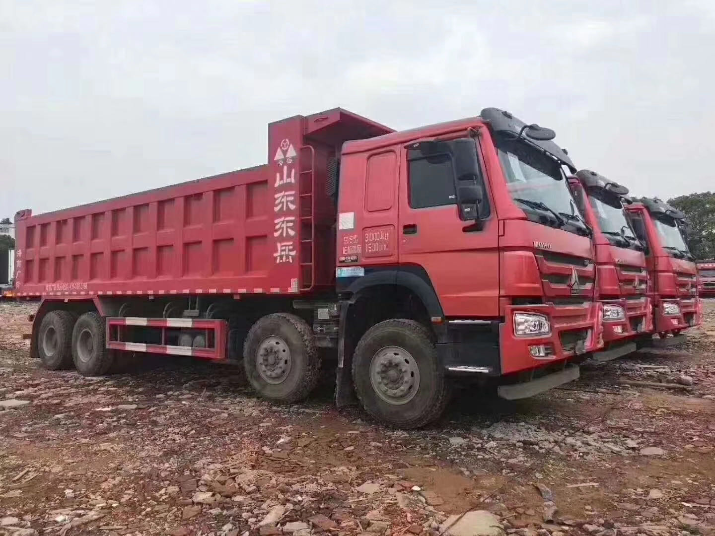 Used HOWO 375 dump Truck good condition
