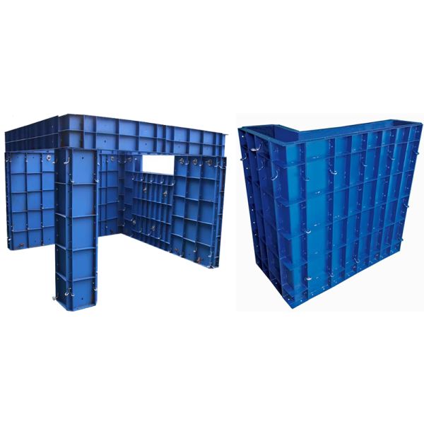 Reusable Adjustable Steel Formwork System with High Load Bearing Capacity for Concrete Construction