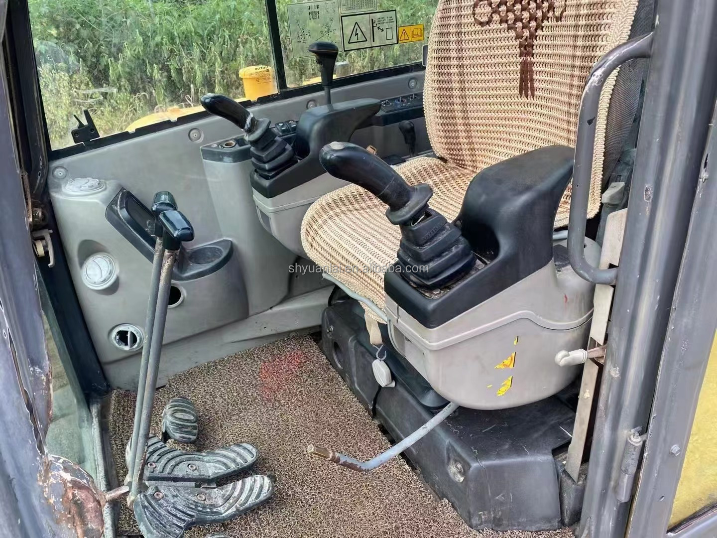 Mini Used Volvo EC55 EC60 Tracked Excavator For Heavy Duty Work