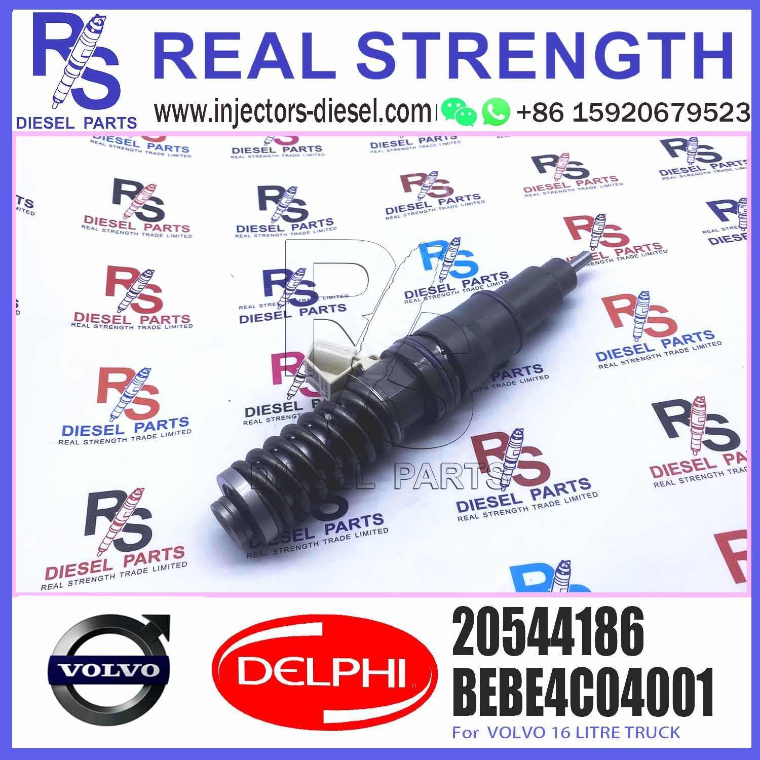 Diesel Fuel Injector 20544186 Common Rail Fuel Injection Nozzle BEBE4C04001 BEBE4C04101 For V-O-L-V 16 LITRE TRUCK