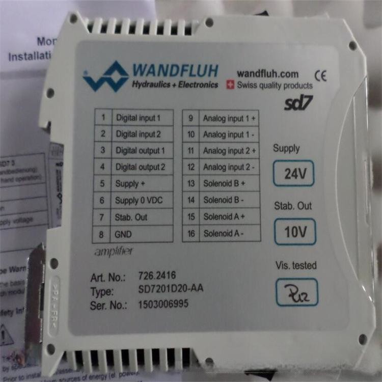 WANDFLUH Basic Controller SD6332D22-AA #1