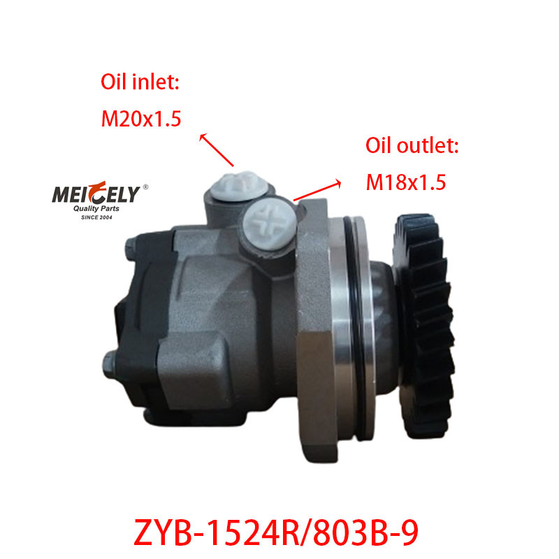 Original Shacman Sinotruk Howo Truck Parts Steering Pumps