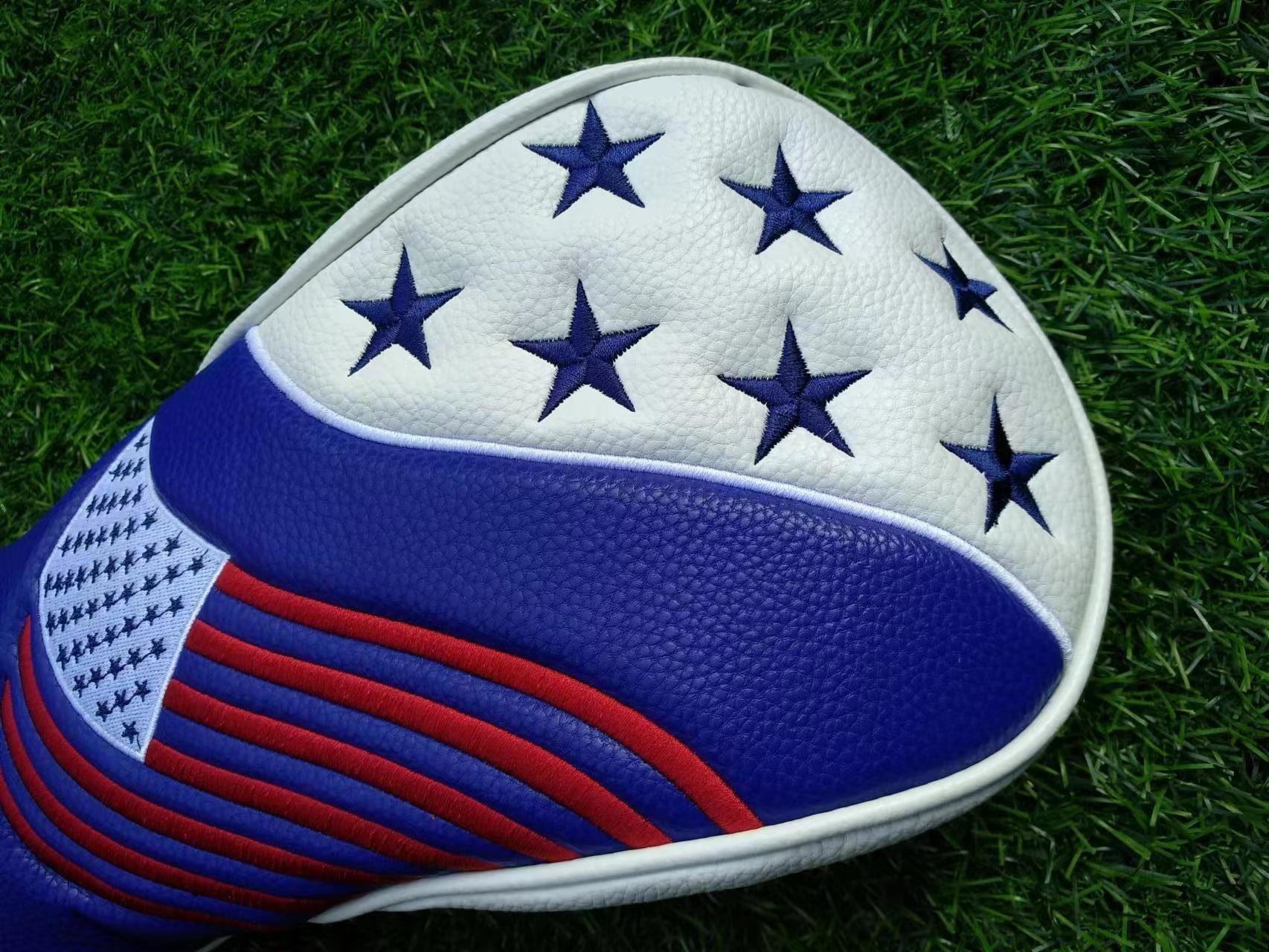 USA golf head cover, usa headcover , driver headcover , driver head cover, golf club cover