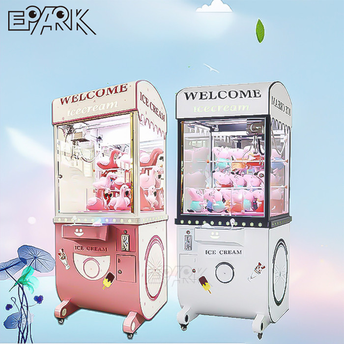 Coin Operated Ice Cream Truck Gift Machine Claw Crane Machine