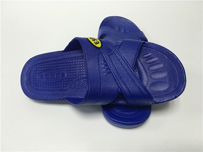 SPU Material ESD Slipper ESD Logo Inserted ESD Safety Footwear Class 100