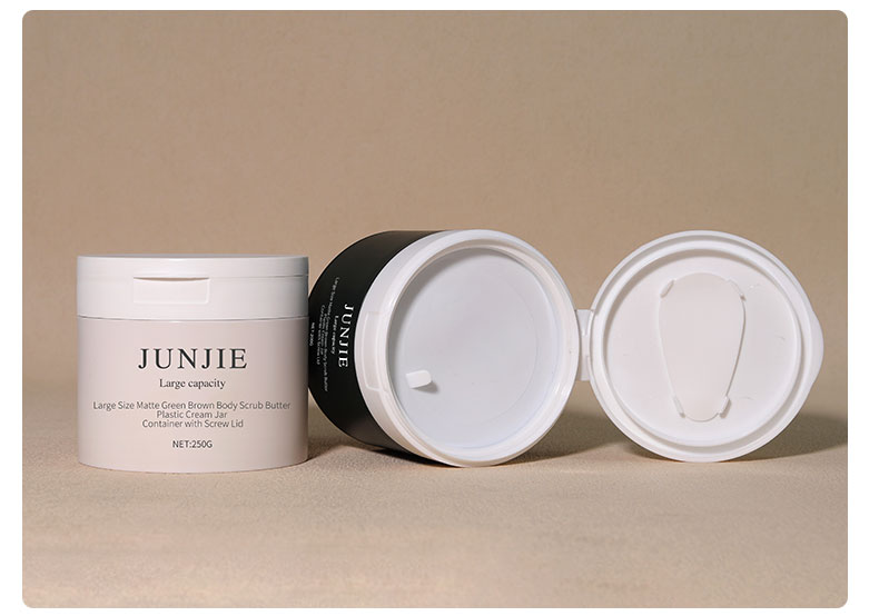 PP Refillable Cosmetic Container Luxury Cream Jar With Lid