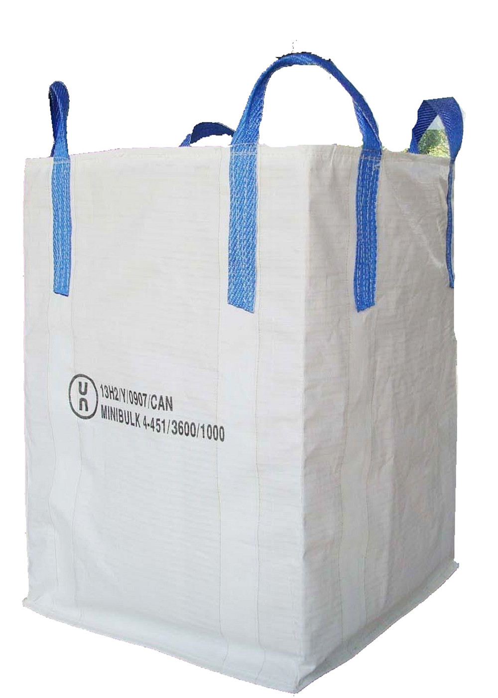 Skirt Top U Panel UV Treated FIBC Jumbo Bags For Sand / Cement / Soil Packing