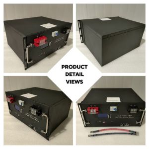 Lifepo4 240v 100ah High Voltage Lithium Battery For Solar Battery Storage System