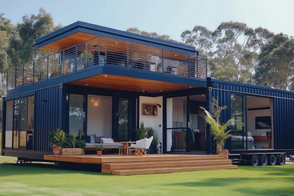 Prefabricated Two Storey Container House Expandable Portable Homes