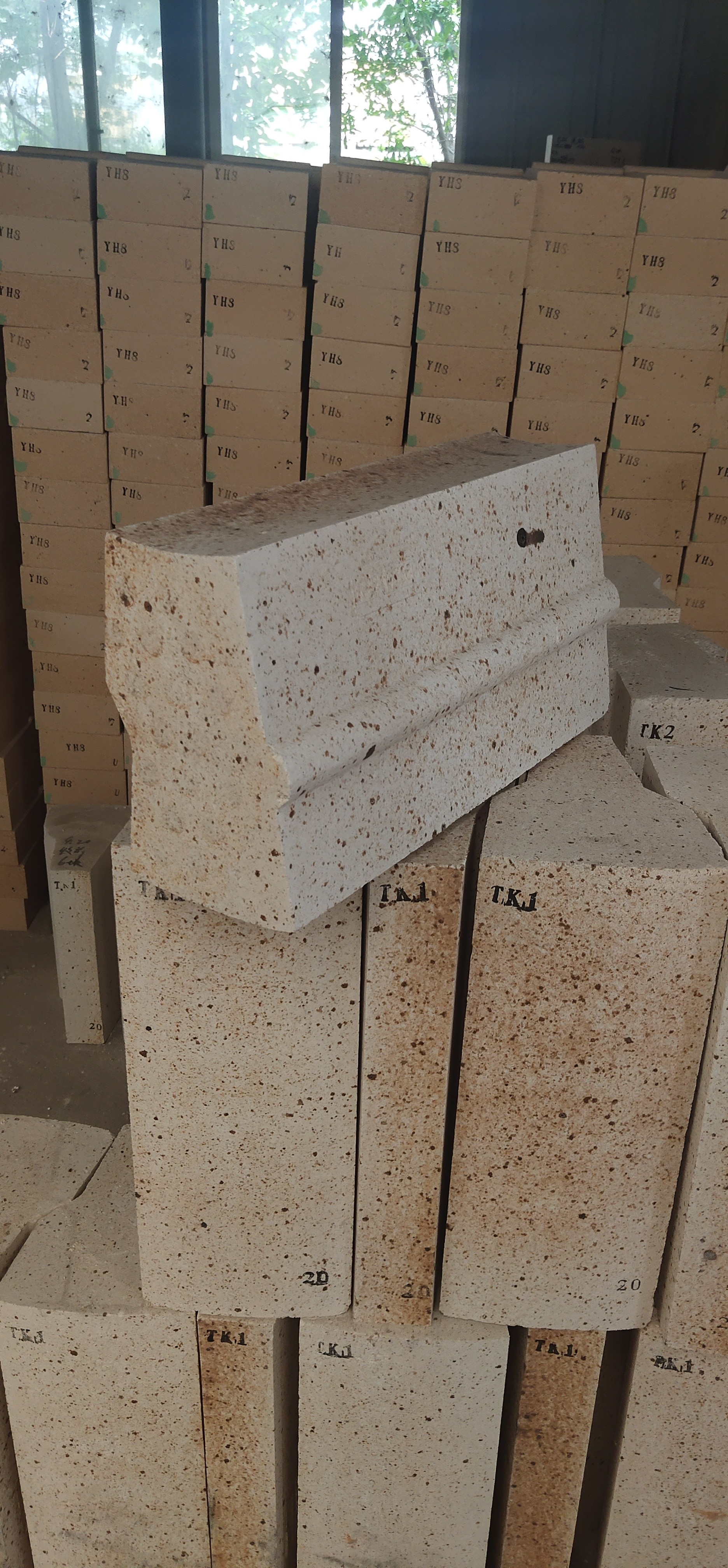 Hot Blast Stove Clay Refractory Brick Anti Abrasion For Metallurgy