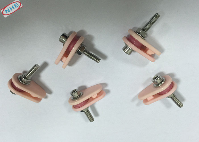 Caged Ceramic Pulley QH005 Wire Guide Pulley Ceramic Wire Guide