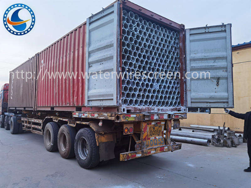 6-5/8" Low Carbon Galvanized Johnson Wire Screen With Customizable Sample