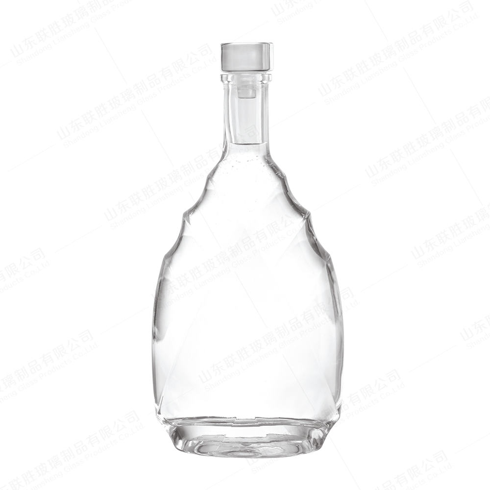Base Material Glass Logo Acceptable Customer's Logo for Juice and Wine Bottles