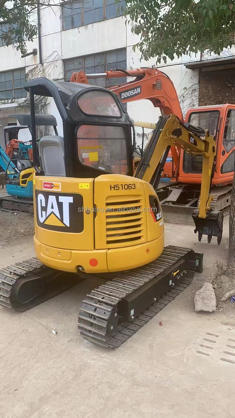 Used Mini Excavator Caterpillar Cat 302.5 Excavator 2 ton Micro Multi -functional machinery in hot sell CAT 303 Caterpillar in stock cat 306 excavator