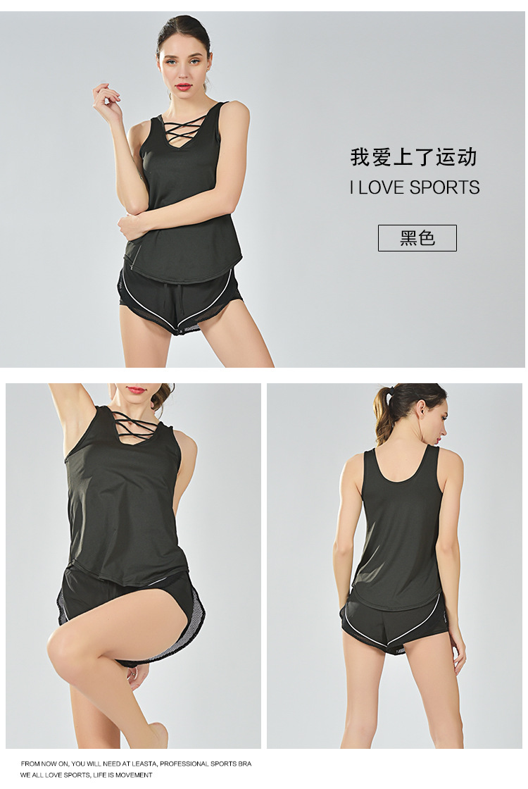 Womens Logo Custom Yoga Sleeveless Sexy Sport Elastic Camisole Tank Top